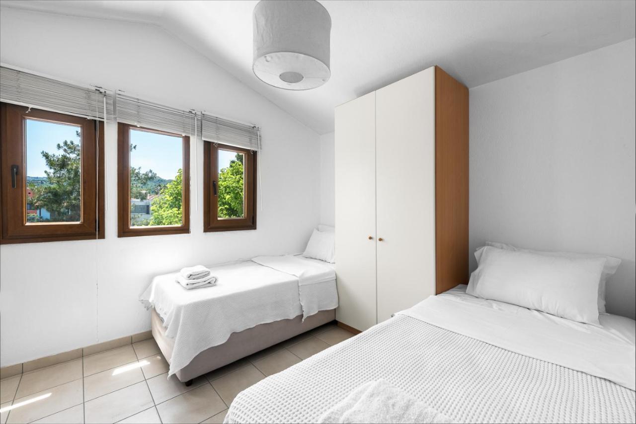 #Luxlikehome Pefkohori Del Sol Maisonette מראה חיצוני תמונה